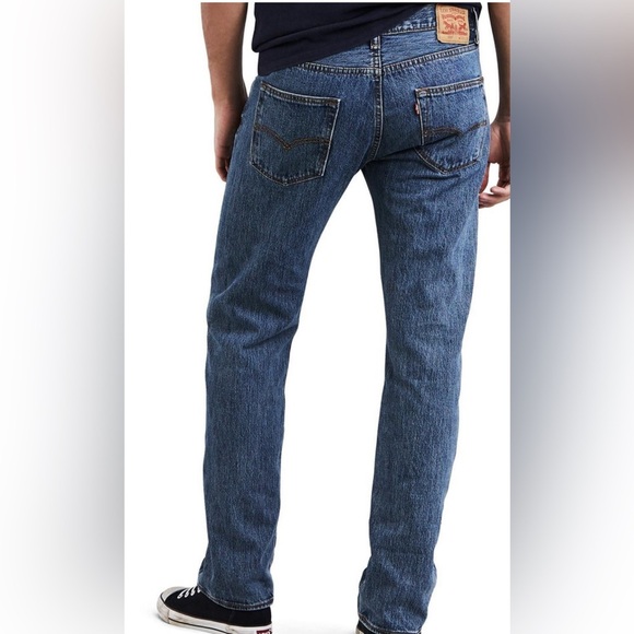 Levi's Men's Straight Blue Jeans - Picture 12 of 12